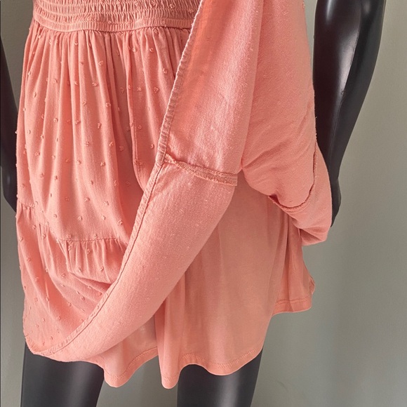 Mine Casual Pink Ruffled Dress - Picture 11 of 13